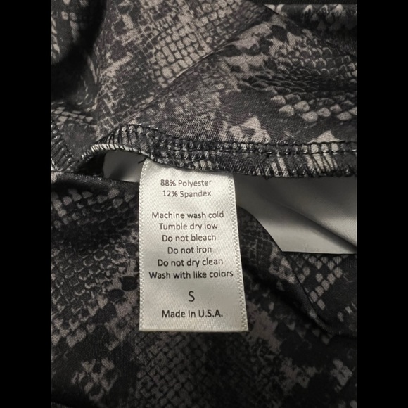 TAHIRA Serpent Scrunch Bum Tights - Small - Picture 4 of 6